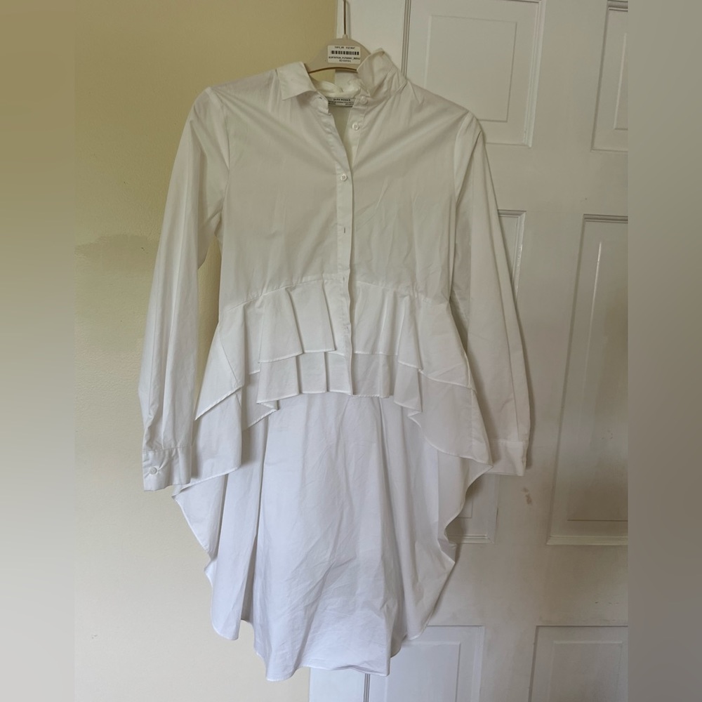 White crisp shirt